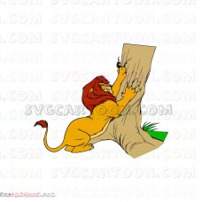 mufasa the lion king 9 svg dxf eps pdf png