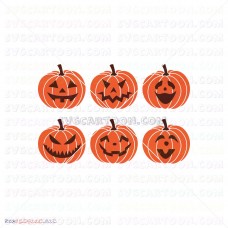 pumpkin halloween bundle silhouette svg 11 svg dxf eps pdf png