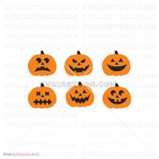 pumpkin halloween bundle silhouette svg 13 svg dxf eps pdf png