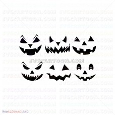 pumpkin halloween bundle silhouette svg 14 svg dxf eps pdf png