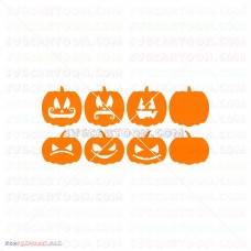 pumpkin halloween bundle silhouette svg 20 svg dxf eps pdf png