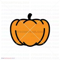 pumpkin halloween silhouette svg 16 svg dxf eps pdf png