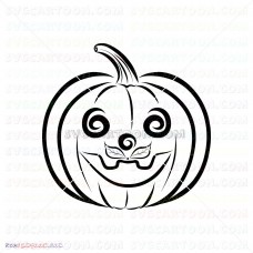 pumpkin halloween silhouette svg 33 svg dxf eps pdf png