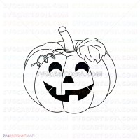 pumpkin halloween silhouette svg 45 svg dxf eps pdf png