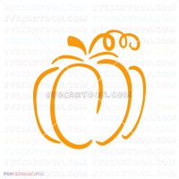 pumpkin halloween silhouette svg outline 9 svg dxf eps pdf png