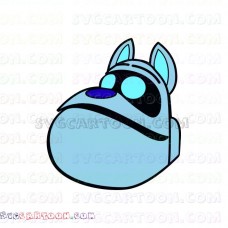 puppy dog pals Arf Face svg dxf eps pdf png
