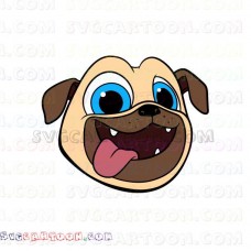 puppy dog pals Rolly Face svg dxf eps pdf png