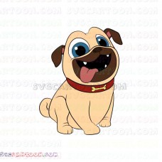 puppy dog pals rolly svg dxf eps pdf png