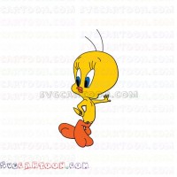 tweety leaning svg dxf eps pdf png