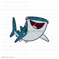 whale shark Finding Nemo 016 svg dxf eps pdf png