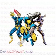 xmen 3 characters svg dxf eps pdf png
