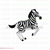 zebra the lion king svg dxf eps pdf png